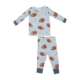 Angel Dear Footballs Blue - L/S loungewear Set 171-F24-FOB 5108