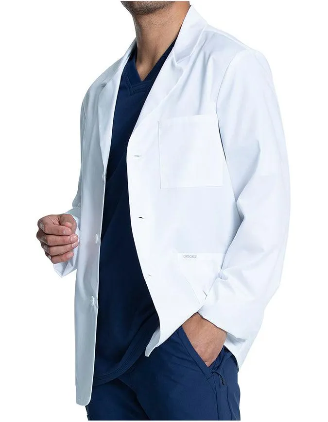 Cherokee Project Lab Men's Fit Consultation Length Lab Coat
