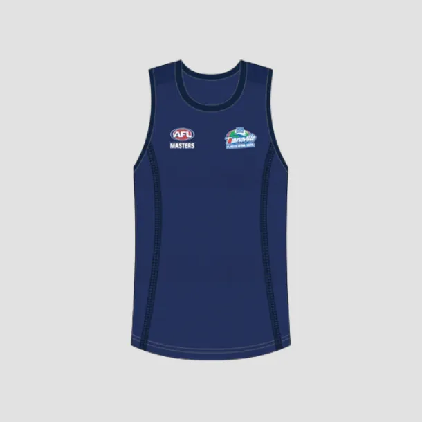 CUT AND SEW  SINGLET 1 - AFL masters Townsville 2019