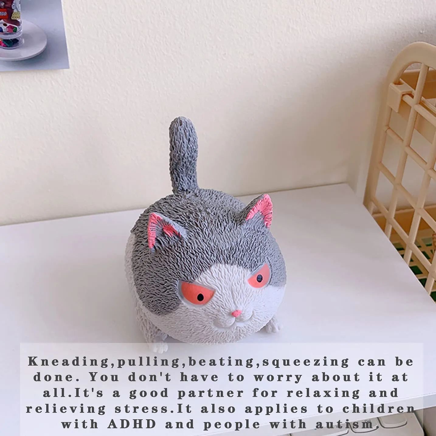 🎄Early Christmas Promotion 50% Off🎄🎅Funny Cute Cat Release Stress Ball