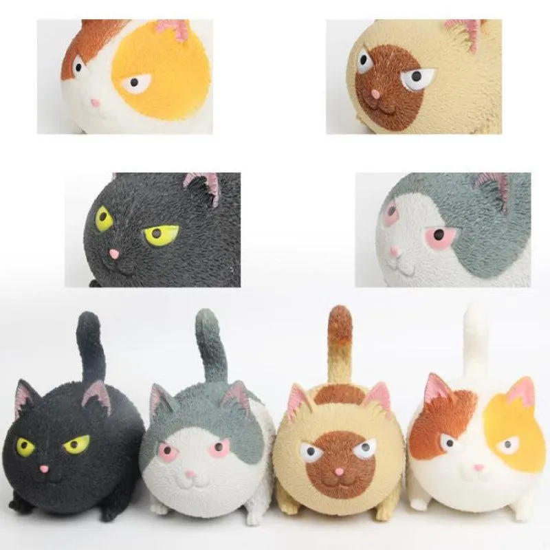 🎄Early Christmas Promotion 50% Off🎄🎅Funny Cute Cat Release Stress Ball