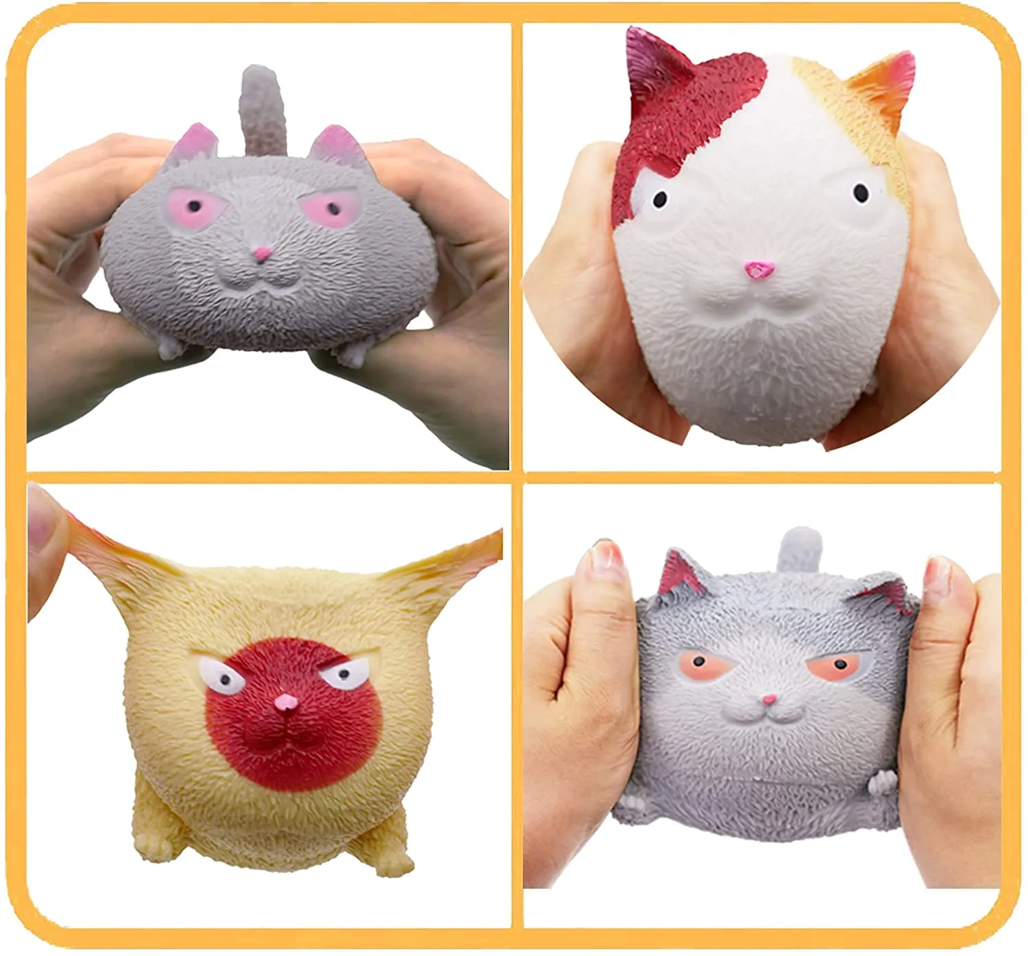 🎄Early Christmas Promotion 50% Off🎄🎅Funny Cute Cat Release Stress Ball