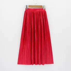 Elastic Plus Size Long Skirts High Waist
