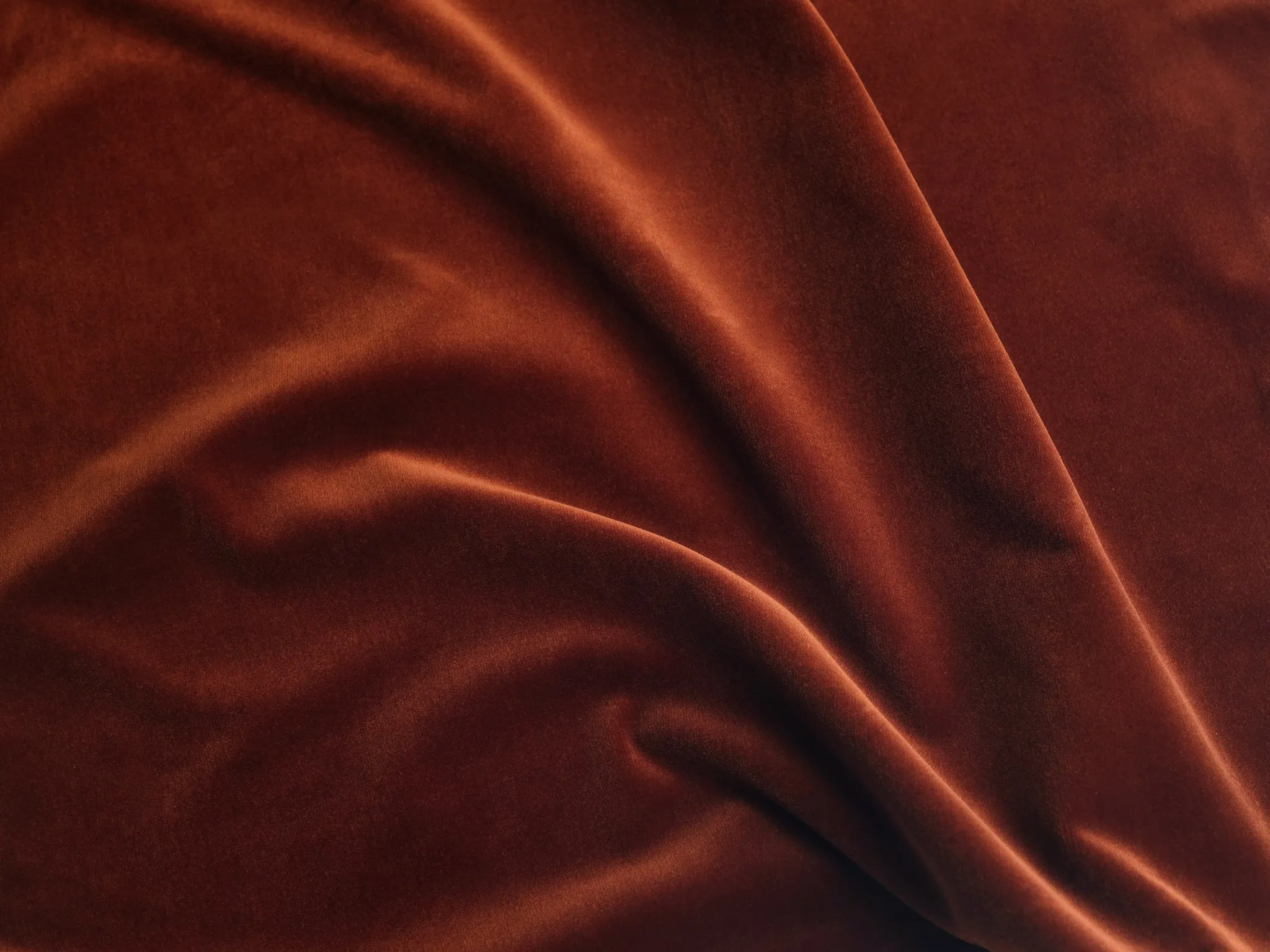 Essential Velvet - Chestnut Cushion
