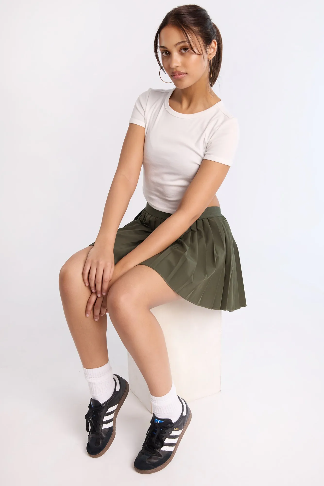 Flex Move Active Pleated Mini Skirt