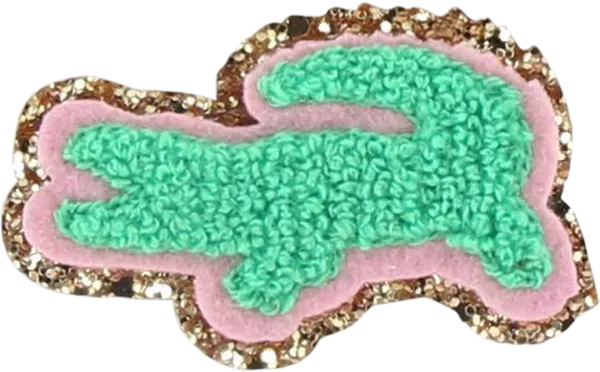 Glitter Alligator Patch