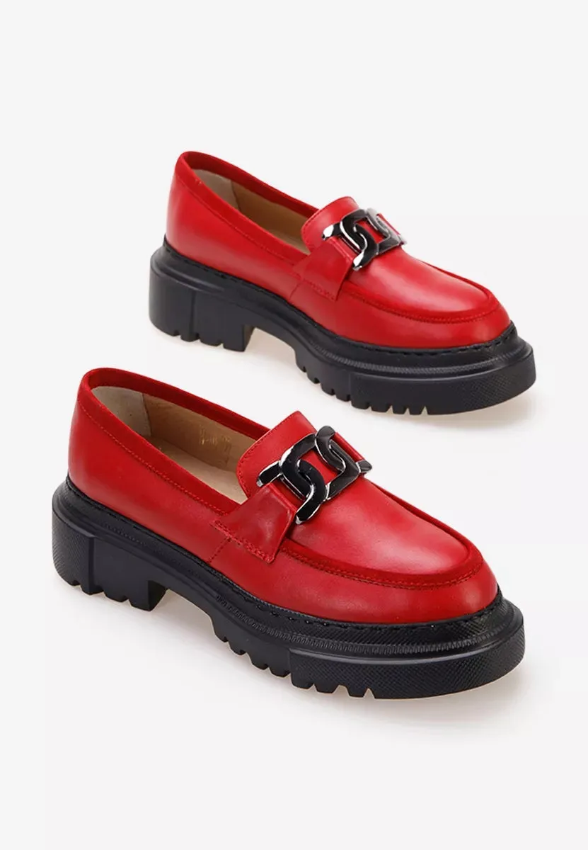 Mocasines de piel autntica