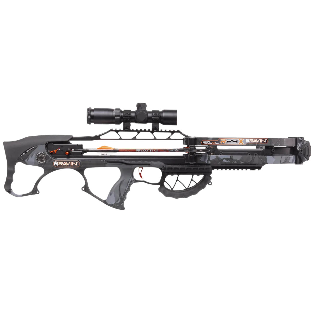 Ravin R29X Predator Dusk Camo Crossbow Package 450fps