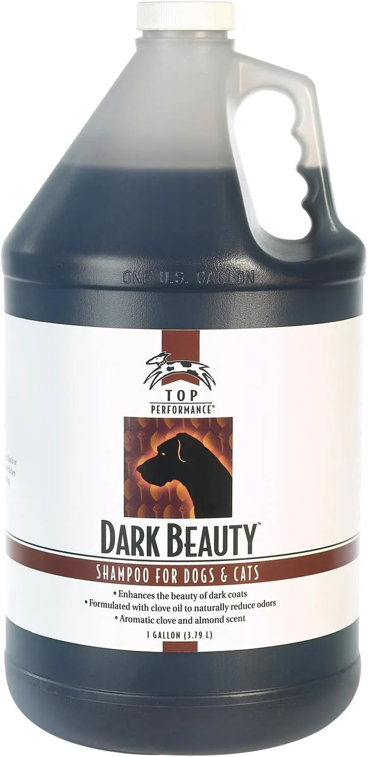 Top Performance Dark Beauty Dog and Cat Shampoo, 1-Gallon