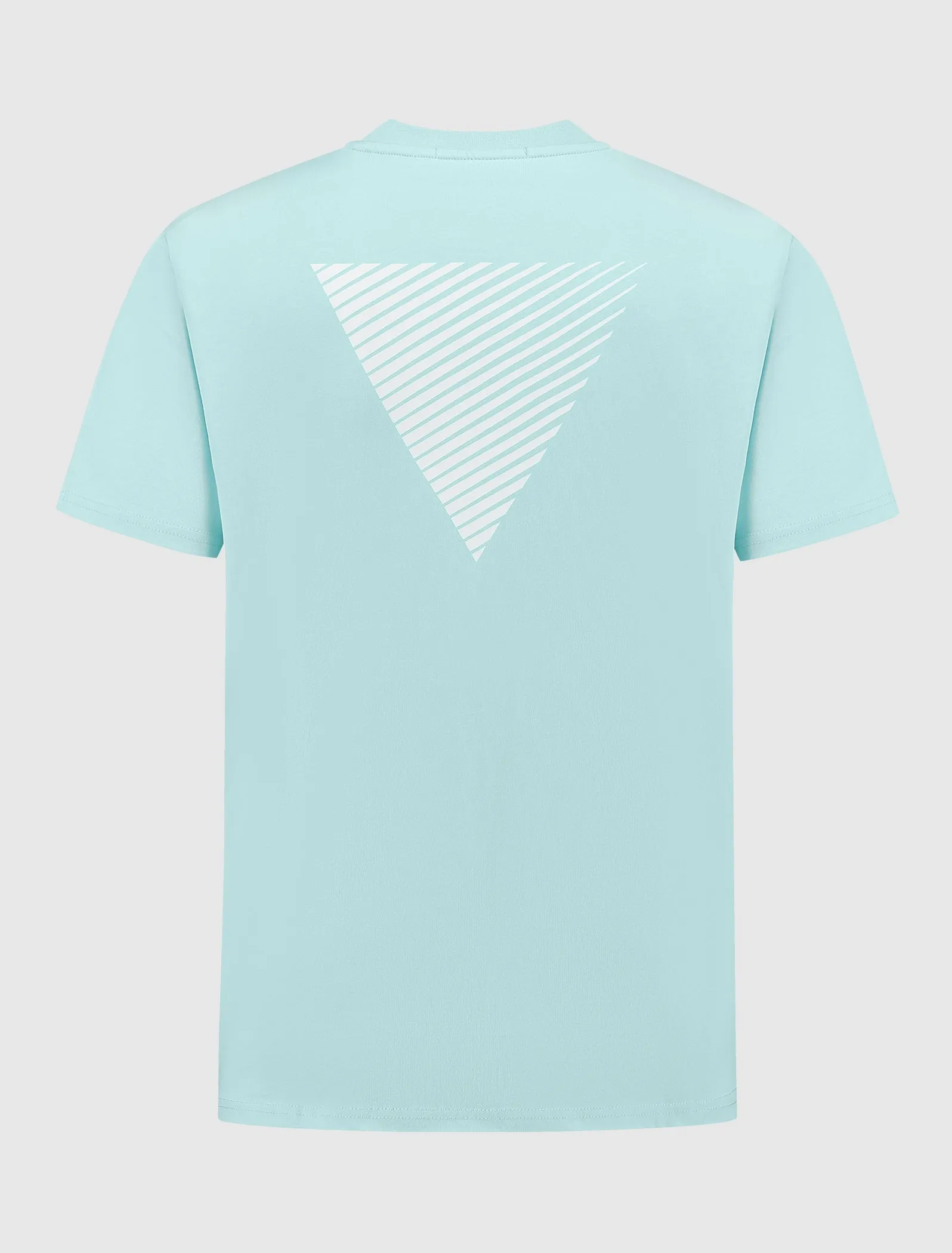 Triangle Logo T-shirt | Aqua