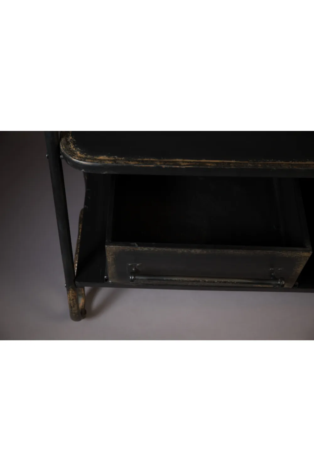 Vintage Black Free Standing Coat Rack | Dutchbone Lucius